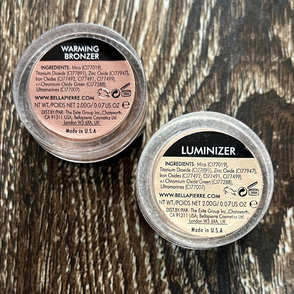 Bella Pierre Warming Bronzer and Luminizer Bundle